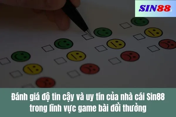 Nhà cái Sin88 là gì Thiên đường game bài đổi thưởng uy tín